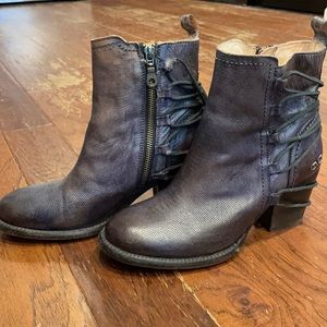 Bed Stu Boots Black Size 8